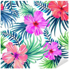 Find your perfect hd wallpaper for your phone, desktop, website or more! Download Seamless Tropical Floral Pattern Vipsk Colorful Flowers Tapestry Wall Hanging Artistic Full Size Png Image Pngkit