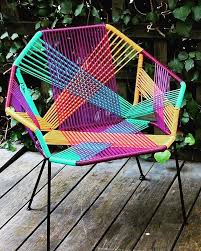 T H R E A D S Who Would Buy This Chair Inspiretoaspirespaces Furniture Furnituredesign Colors Colorful In 2020 Dis Mekan Mobilyalari Tekli Koltuk Hamaklar