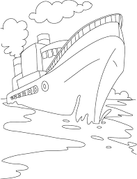 The story of titanic highlights the fact that man is vainly ambitious and can seldom override nature. Free Printable Titanic Coloring Pages For Kids Free Coloring Library