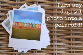 Polaroid frames are 4.5 x 3 inches, with 4 per page. Print Any Photo As A Polaroid Free Template Decorator S Notebook Blog