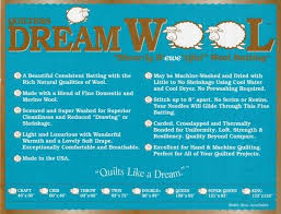 Overall i am very pleased with quilters dream battings. Quilters Dream Wool 93in X 96in Sew Hot