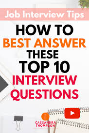 Pin On Job Interview Questions Answers