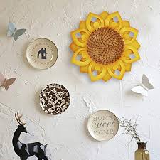 Hanizi metal sunflower can be hung in the bathroom, kitchen, living room, bedroom, or garden. Juegoal 12 6 Large Metal Sunflower Wall Art Inspirational Wall Decor Hanging For Indoor Outdoor Home Bedroom Living Room Office Garden Pricepulse