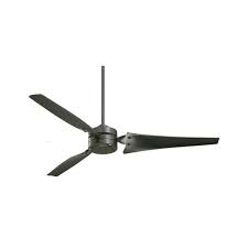 With its curving lines and dark design, this ceiling fan is beyond functional. 60 Loft 3 Blade Indoor Outdoor Ceiling Fan Ceiling Fan Loft Ceiling Fan Brushed Nickel Ceiling Fan
