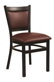Mf studio patio bistro set rocking chair and bistro table,porch rocker table set padded steel for garden, lawn, balcony. Black Metal Upholstered Dining Chair