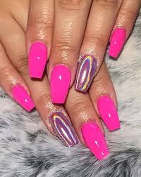 30 Hot Pink Nail Ideas Nail Art Designs 2020 3000 pieces hot fix glass.