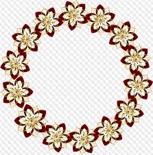 Floral design pattern borders for photoshop. Psd 10 Png Floral Round Frames Images With A Transparent Background