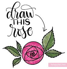 Free step by step easy drawing lessons, you can learn from our online video tutorials and draw your favorite characters in minutes. Drawings Of Roses How To Draw A Rose Step By Step Tutorial 3 Ways