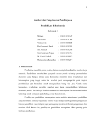 Currently she is a senior lecturer at the department of foundation of educational studies, faculty of educational studies,university putra malaysia. Pdf Sumber Dan Pengeluaran Pembiayaan Pendidikan Di Indonesia