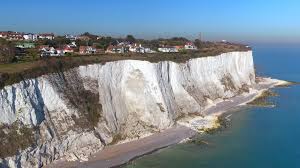 It faces france across the strait of dover, the narrowest part of the english channel at 33 kilometres from cap gris nez in france. 750 000 Poppies To Be Dropped Over White Cliffs Of Dover For Remembrance Day Bt