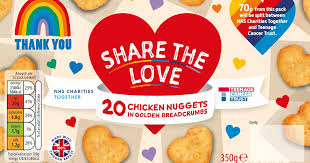 Amountsee price in store* quantity 16 oz. Aldi Raise Money For Charity With 2 Limited Edition Heart Shaped Nuggets Mirror Online
