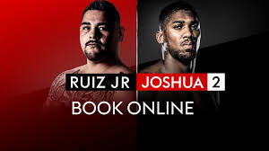 We did not find results for: Ruiz Jr Vs Joshua 2 Booking Information For Anthony Joshua S Epic Rematch With Andy Ruiz Jr Boxing News Sky Sports