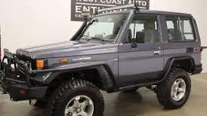 Vehicles for sale by land cruisers direct. 1987 Toyota Land Cruiser Bj70 Turbo Diesel Youtube