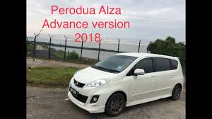 The wheels on the facelifted model are of the same size as. Perodua Alza Advance 2018 Youtube