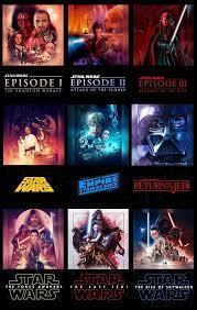 A Trilogy Of Trilogies Starwars Star Wars Movies Posters Star Wars Poster Star Wars Pictures