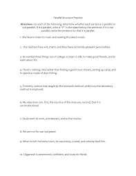 Parallel Structure Quiz Classroom Inspiration Love My Job Quiz