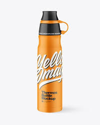 Download Matte Thermos Mockup In Bottle Mockups On Yellow Images Object Mockups Bottle Mockup Mockup Mockup Free Psd