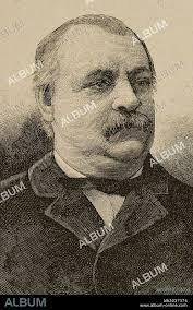 Stephen Grover Cleveland (1837-1908). Vigésimo segundo (1885-1889) 1 y  vigésimo cuarto (1893-1897) Presidente de los Estados Unidos y el único  presidente de ese país en te