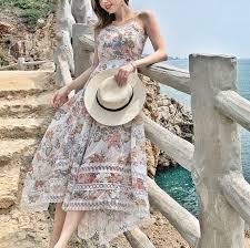 High quality tzuyu women's dresses designed by independent artists. Floral Print Lace Maxi Dress Tzuyu Twice K Fashion At Fashionchingu