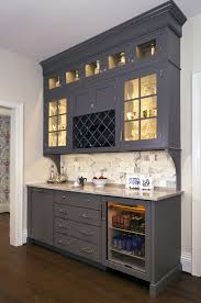 Concealed Behind This Elegant Storage Unit Is Everything You Need To Host The Perfect Party It Houses Everything Bars For Home Home Bar Designs Home Kitchens