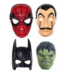 Spiderman Örümcek Adam + Batman Yarasa Adam + Hulk + La Casa De Papel  Salvador Dali