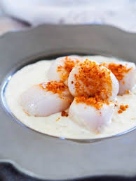 Noix De Saint Jacques A L Orange Et Au Chorizo My Parisian Kitchen Recette Noix De Saint Jacques Chorizo Alimentation