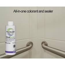 Covering up stubborn stained grout. Custom Building Products Polyblend 381 Bright White 8 Oz Grout Renew Colorant Gcl381hpt The Home Depot