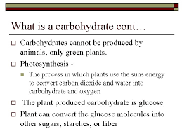 For example, the popular sugar. Carbohydrates What Is A Carbohydrate O Carbohydrate O