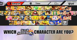After being revealed as an upcoming super smash bros. Which Super Smash Bros Character Are You Quiz Video Chums