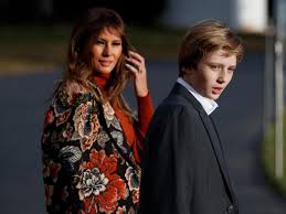 Dad donald trump is a towering 6 foot 3 inches, while mom melania — who had a career as a model prior to her marriage. Barron Trump Is So Much Taller Than Melania Trump In These Rare New Photos