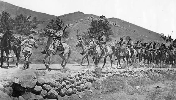 Soldiers of King Amanullah Khan of Afghanistan on patrol on the outskirts of Kabul, 1929. From ''The sphere', 2nd February, 1929.
