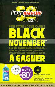 Feuilletez le catalogue intermarché black friday du 20 au 26 novembre 2018 en ligne contenant 24 pages et découvrez ainsi … Intermarche Le Nouveau Catalogue Du 19 Novembre Au 01 Decembre 2019 Est Disponible Voici Les Dernieres Promos A Ne Pas Manquer