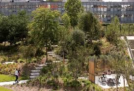 2 3 4 Faubourg Reamenagement D Un Jardin D Immeuble De Bureaux A Massy 91 Jardins Reamenagement Immeuble