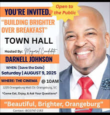BREAKFAST AND BUILDING SUPPORT SUPPORT SUPPORT LIL CUZ Darnell Johnson FOR  MAYOR OF ORANGEBURG