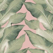 The body of andrew burkle, who helped run a hollywood production company, was discovered by. Nv5544 Pink Green Beverly Hills Large Banana Leaf Wallpaper
