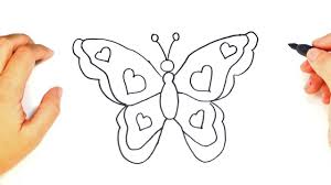 Como Dibujar Una Mariposa Paso A Paso Dibujo Facil De Mariposa Mariposas Faciles De Dibujar Como Dibujar Mariposas Como Dibujar A Minnie