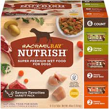 Free shipping and the best customer service! Amazon Com Rachael Ray Nutrish Premium Natural Wet Dog Food Savory Favorites Variety Pack 8 Ounce Tub Pack Of 6 Pet Supplies