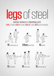 Legs Of Steel Workout Remarkable Stories Daily Football Workouts Boxing Workout Leg Workout