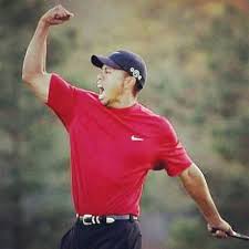 Tiger Woods Fist Pump Tigerwoods Golf Sportscelebration Gym Memes Gym Humour Fitness Inspiration