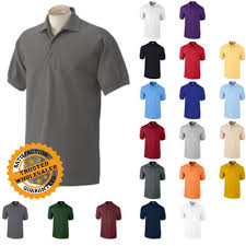 Gildan Dryblend Mens Polo Shirt Jersey T Shirt All Colors