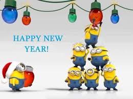 10 Happy New Year Minion Quotes Minions Happy New Year Minions Minion Christmas