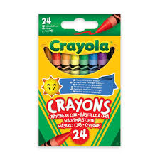 Crayola Eco Vahaliidut 24 väriä