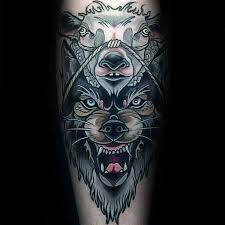 Learn how to draw wolf line pictures using these outlines or print just for coloring. Neo Wolf Tattoo Novocom Top