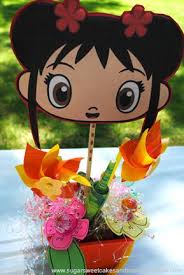 Table Deco Ni Hao Kai Lan Kai Lan Japanese Party Asian Party