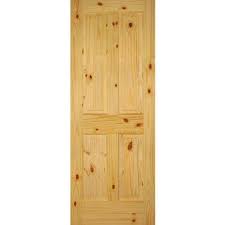 Mmi door interior doors are an intricate part of home design. Builders Choice 32 In X 80 In Right Handed 4 Panel Solid Core Knotty Pine Single Prehung Interior Door Hdkp4p28r The Home Depot
