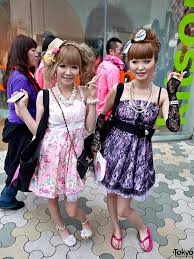Harajuku Girls In Babydoll Dresses Two Japanese Girls In E Flickr