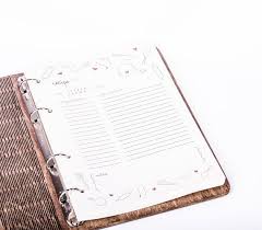 Personalized Recipe Book Binder Wooden Journal Moms Cookbook Etsy Book Binder Mother In Law Gifts Keepsake Books