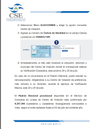 El presunto acusado fue denunciado por el instituto nacional electoral en septiembre de 2018, ya que ofrecía el padrón de electores en querétaro. Cse Habilita Nuevo Sistema De Consulta De Centro De Votacion En Linea