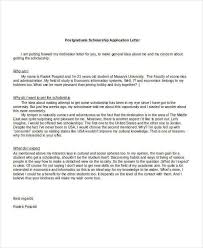 Writing a cover letter is essential when applying for jobs. Scholarship Application Letters 11 Free Word Pdf Documents Download Free Premium Templates