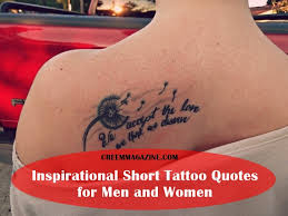 We did not find results for: 101 Inspirational Short Tattoo Quotes For Men And Women